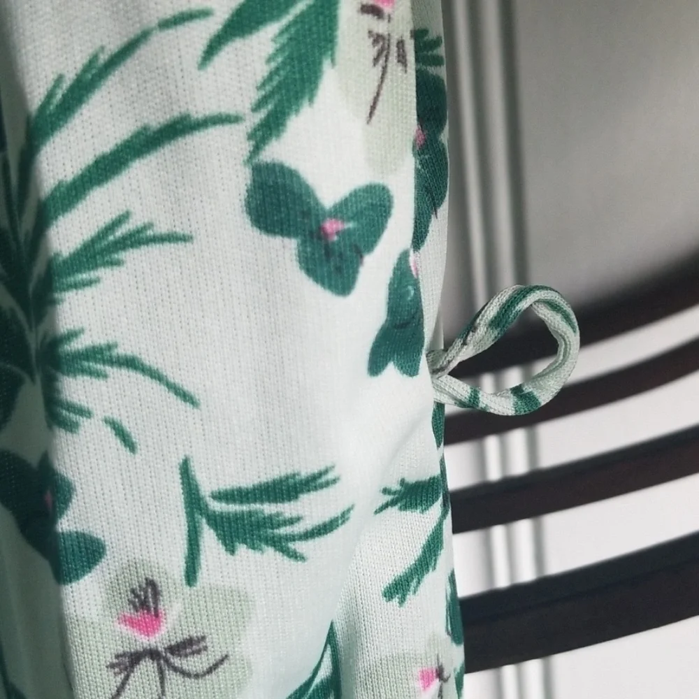 DEADSTOCK Vintage Mint Pansies Plus Sz Top 18 - Picture 5 of 6